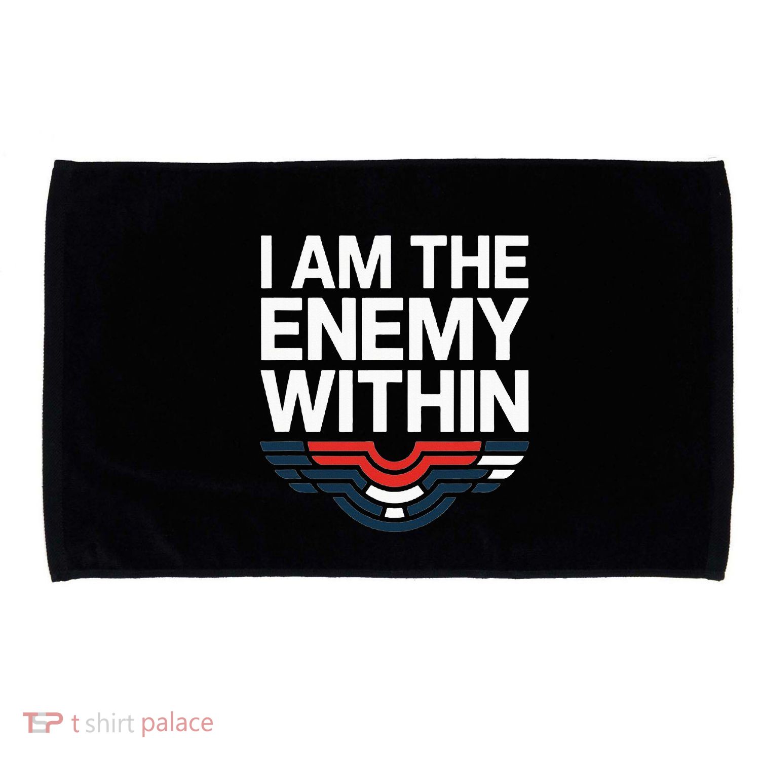 I Am The Enemy Within Microfiber Hand Towel