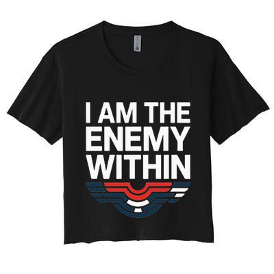 I Am The Enemy Within Crop Top
