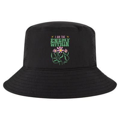 I Am The Enemy Within This Year Pun Cool Comfort Performance Bucket Hat