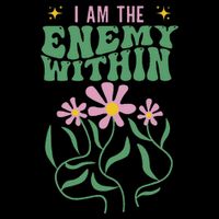 I Am The Enemy Within This Year Pun Mousepad