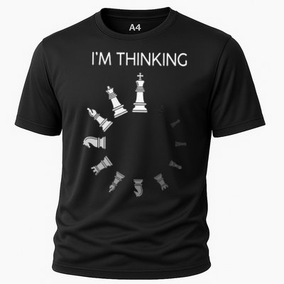 I Am Thinking Chess Pieces Im Thinking Chess Player Lover Performance Shirt