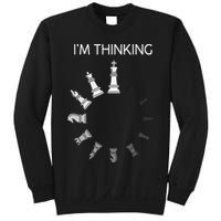 I Am Thinking Chess Pieces Im Thinking Chess Player Lover Sweatshirt