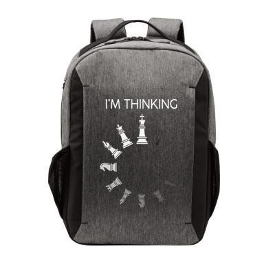 I Am Thinking Chess Pieces Im Thinking Chess Player Lover Vector Backpack