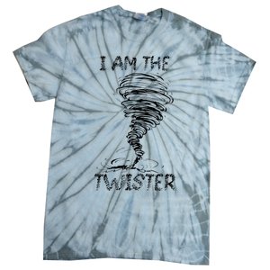 I Am The Twister Scary Storm Tornado Weather Costume Tie-Dye T-Shirt