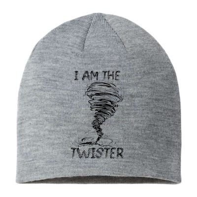 I Am The Twister Scary Storm Tornado Weather Costume Sustainable Beanie