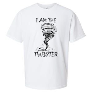 I Am The Twister Scary Storm Tornado Weather Costume Sueded Cloud Jersey T-Shirt