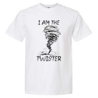 I Am The Twister Scary Storm Tornado Weather Costume Garment-Dyed Heavyweight T-Shirt