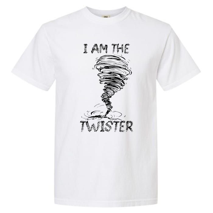 I Am The Twister Scary Storm Tornado Weather Costume Garment-Dyed Heavyweight T-Shirt