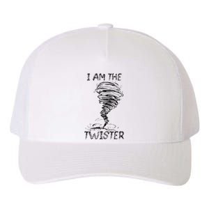 I Am The Twister Scary Storm Tornado Weather Costume Yupoong Adult 5-Panel Trucker Hat