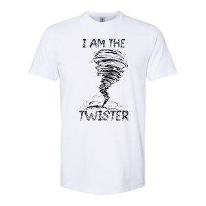 I Am The Twister Scary Storm Tornado Weather Costume Softstyle CVC T-Shirt