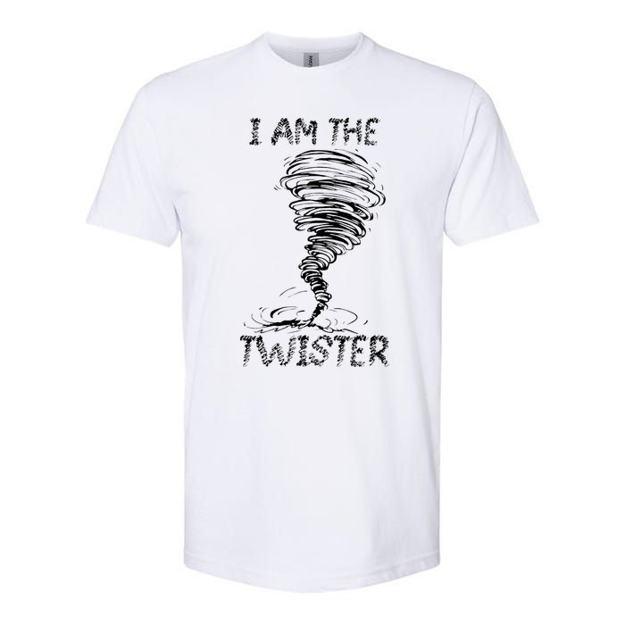 I Am The Twister Scary Storm Tornado Weather Costume Softstyle CVC T-Shirt