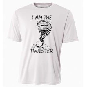 I Am The Twister Scary Storm Tornado Weather Costume Cooling Performance Crew T-Shirt