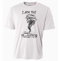 I Am The Twister Scary Storm Tornado Weather Costume Cooling Performance Crew T-Shirt