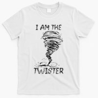 I Am The Twister Scary Storm Tornado Weather Costume T-Shirt