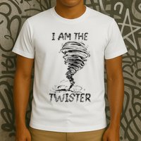 I Am The Twister Scary Storm Tornado Weather Costume T-Shirt
