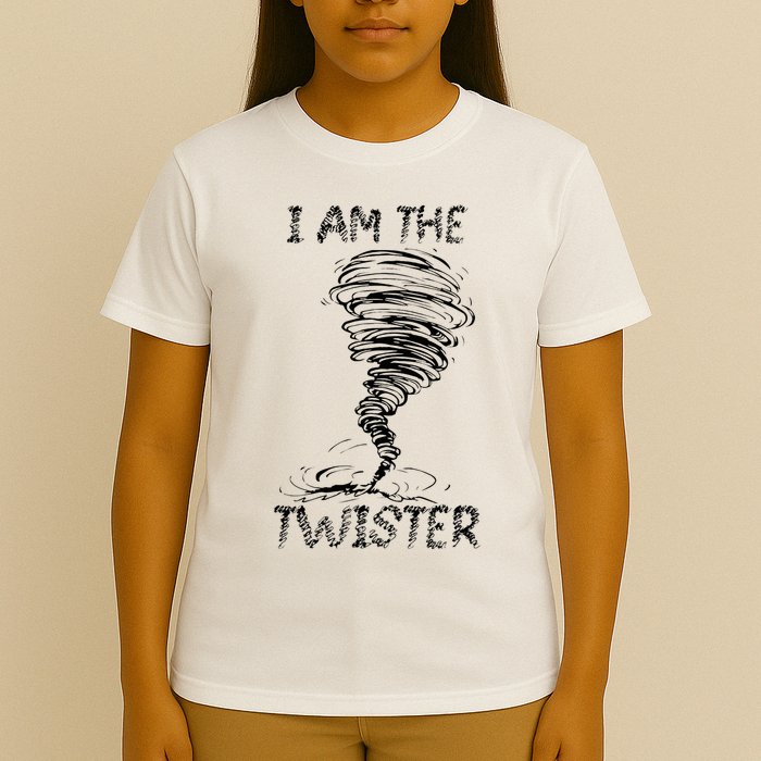I Am The Twister Scary Storm Tornado Weather Costume T-Shirt