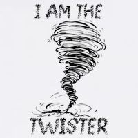 I Am The Twister Scary Storm Tornado Weather Costume T-Shirt