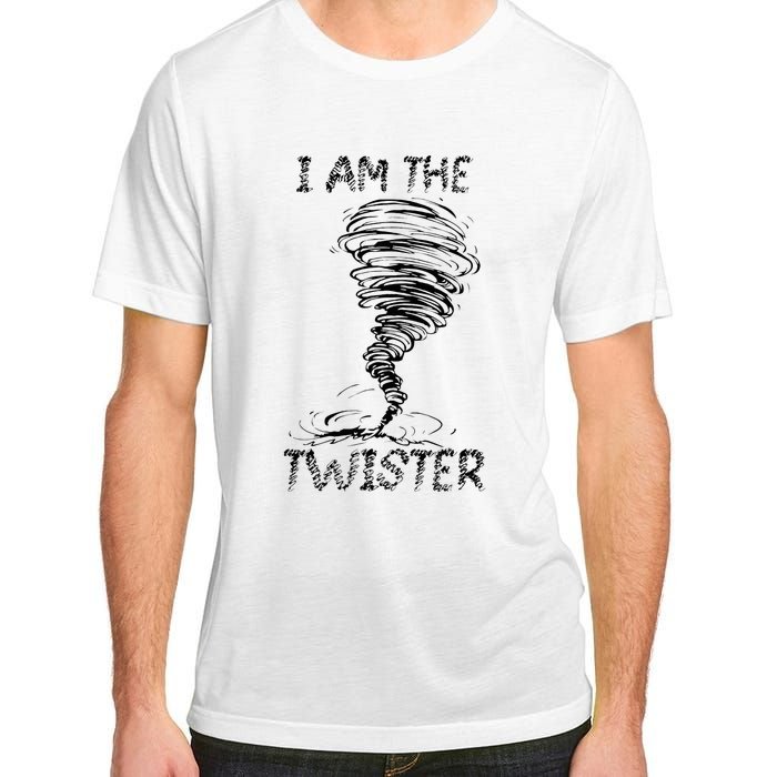 I Am The Twister Scary Storm Tornado Weather Costume Adult ChromaSoft Performance T-Shirt