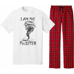 I Am The Twister Scary Storm Tornado Weather Costume Pajama Set