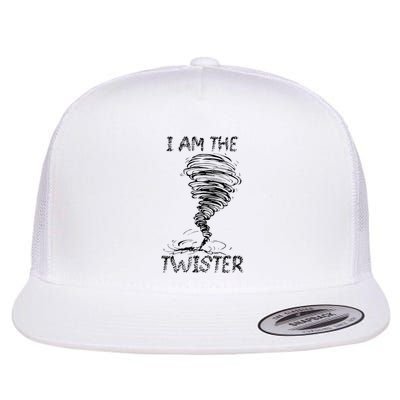 I Am The Twister Scary Storm Tornado Weather Costume Flatbill Hat