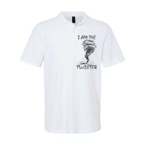 I Am The Twister Scary Storm Tornado Weather Costume Softstyle Adult Sport Polo