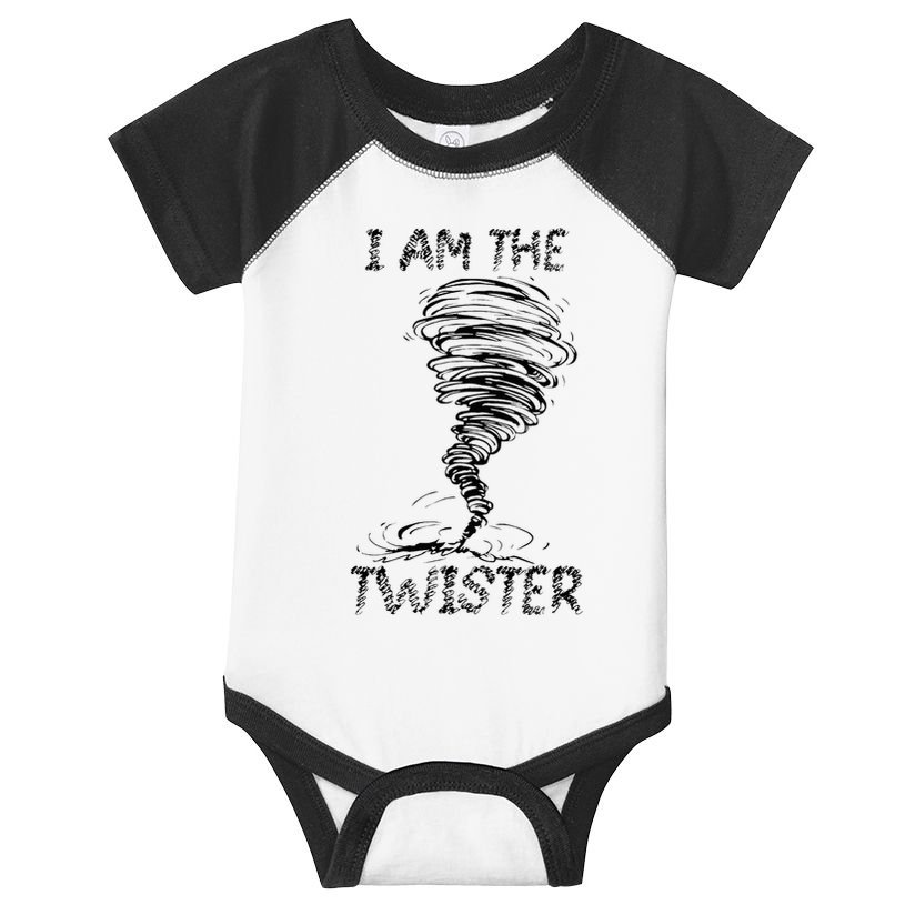 I Am The Twister Scary Storm Tornado Weather Costume Infant Baby Jersey Bodysuit