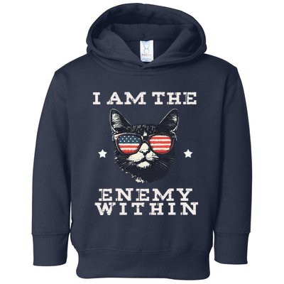 I Am The Enemy Within Harris 2024 Toddler Hoodie