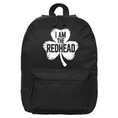 I Am The Redhead St Patricks Day 16 in Basic Backpack