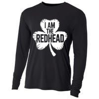 I Am The Redhead St Patricks Day Cooling Performance Long Sleeve Crew