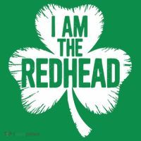 I Am The Redhead St Patricks Day Tall T-Shirt
