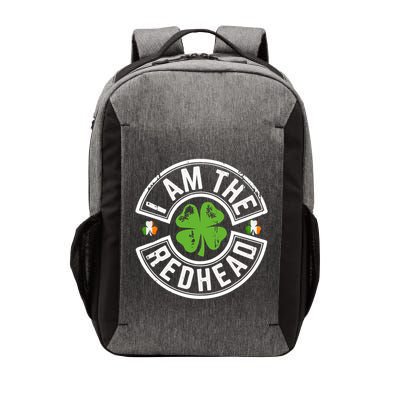 I Am The Redhead Dibs On The Redhead Funny St Patricks Day Vector Backpack