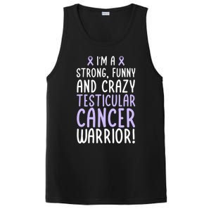 Im A Testicular Cancer Warrior! Testicular Cancer Awareness Gift PosiCharge Competitor Tank