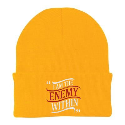 I Am The Enemy Within Knit Cap Winter Beanie