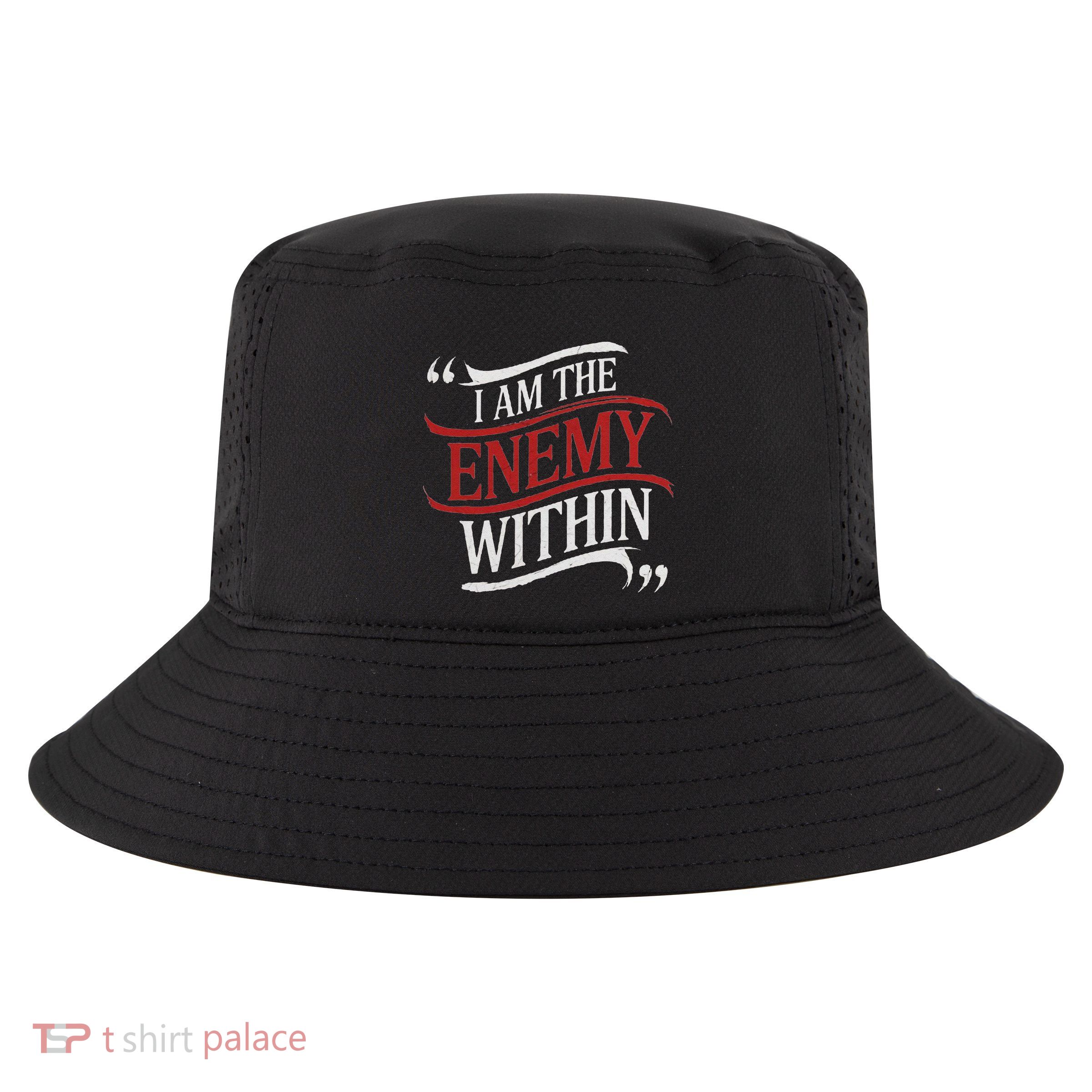 I Am The Enemy Within Cool Comfort Performance Bucket Hat