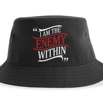 I Am The Enemy Within Sustainable Bucket Hat