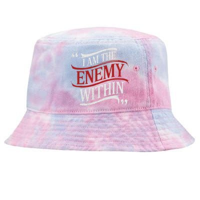 I Am The Enemy Within Tie-Dyed Bucket Hat