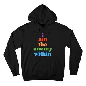 I Am The Enemy Within Vote For Kamala Anti Trump Hoodie