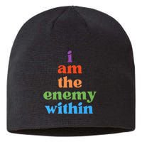 I Am The Enemy Within Vote For Kamala Anti Trump Sustainable Beanie