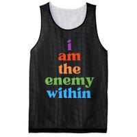 I Am The Enemy Within Vote For Kamala Anti Trump Mesh Reversible Basketball Jersey Tank