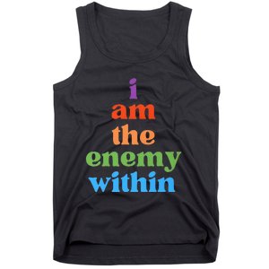 I Am The Enemy Within Vote For Kamala Anti Trump Tank Top