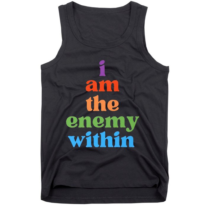 I Am The Enemy Within Vote For Kamala Anti Trump Tank Top