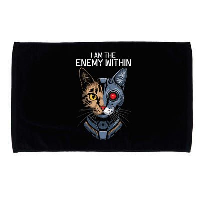 I Am The Enemy Within Microfiber Hand Towel