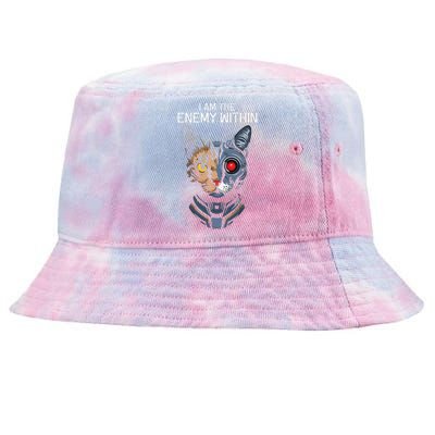 I Am The Enemy Within Tie-Dyed Bucket Hat