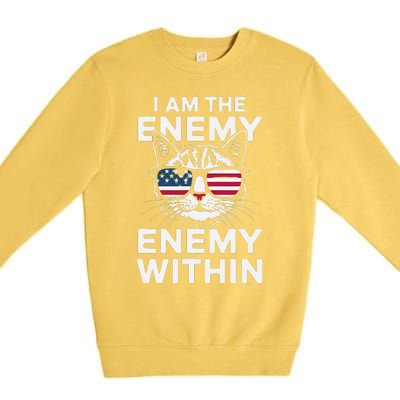 I Am The Enemy Within Premium Crewneck Sweatshirt