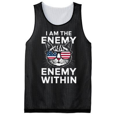 I Am The Enemy Within Mesh Reversible Basketball Jersey Tank