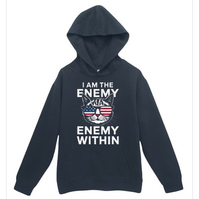 I Am The Enemy Within Urban Pullover Hoodie