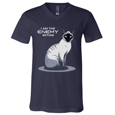 I Am The Enemy Within V-Neck T-Shirt