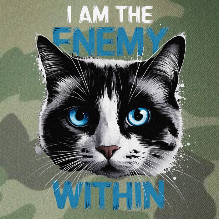 I Am The Enemy Within Legacy Tie Dye Trucker Hat