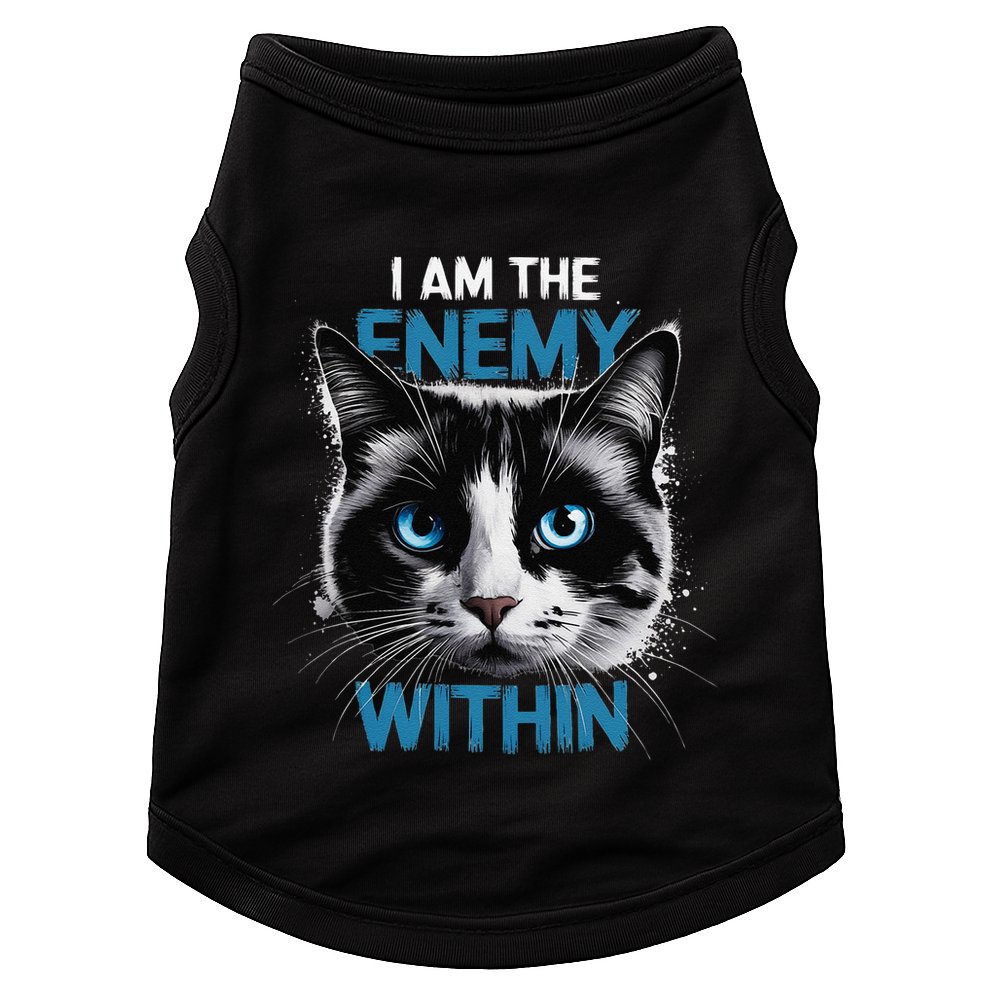 I Am The Enemy Within Doggie Tank