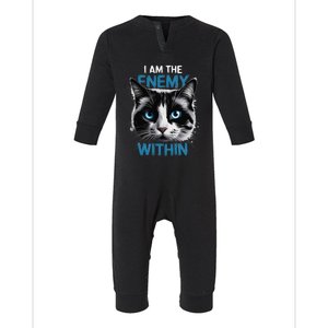 I Am The Enemy Within Infant Fleece One Piece